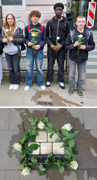 Stolpersteine in Braunschweig - Putzaktion 2025